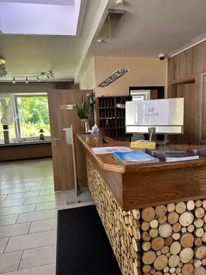 Küche/Küchenzeile in der Unterkunft Haven Hotels - Bochum