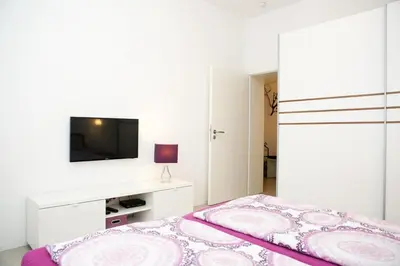 Ein Bett oder Betten in einem Zimmer der Unterkunft Stylish city apartment at Central Station