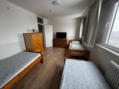 Ein Bett oder Betten in einem Zimmer der Unterkunft Urban Stay Marl