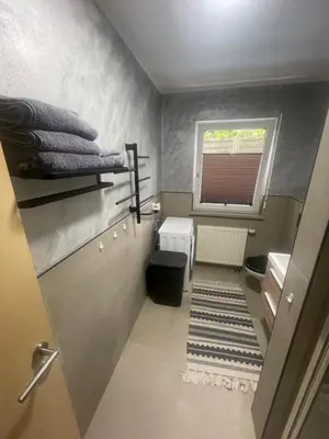 Ein Bett oder Betten in einem Zimmer der Unterkunft Nußberg Apartments Iserlohn