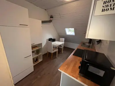 Küche/Küchenzeile in der Unterkunft Gemütlich & zentral Nähe Centro Oberhausen