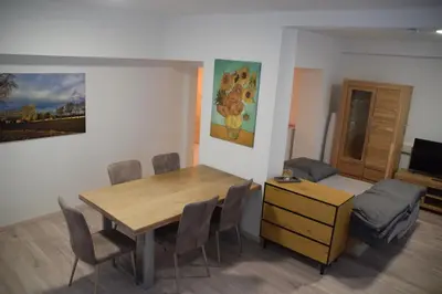 TV/Unterhaltungsangebot in der Unterkunft Aurora Apartment in Essen