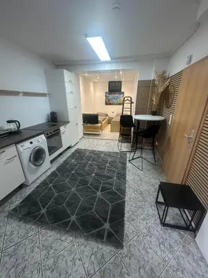 Küche/Küchenzeile in der Unterkunft Ferienwohnung nähe Universität