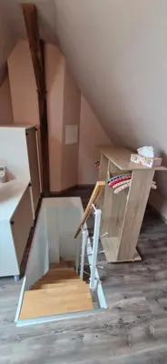 Grundriss der Unterkunft Ferienwohnung Sonnenhof - Remscheid - Garten - Parken - Küche - Nähe Vaillant, Sana-Klinikum, Schloss Burg!