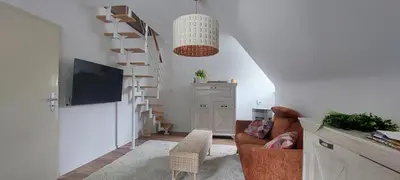 Küche/Küchenzeile in der Unterkunft Ferienwohnung Sonnenhof - Remscheid - Garten - Parken - Küche - Nähe Vaillant, Sana-Klinikum, Schloss Burg!