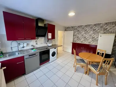 Küche/Küchenzeile in der Unterkunft Gemütliche Monteurwohnung in Vincenzstraße Oberhausen