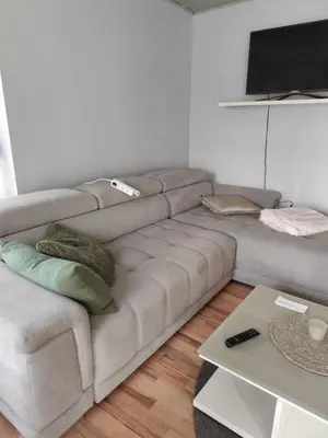 Ein Sitzbereich in der Unterkunft Möb Apartment in Gladbeck