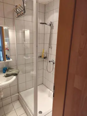 Ein Badezimmer in der Unterkunft Möb Apartment in Gladbeck