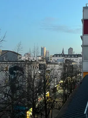 Ein allgemeiner Blick auf Essen oder ein Stadtblick von der Ferienwohnung aus