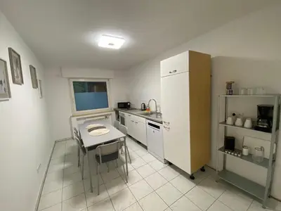 Küche/Küchenzeile in der Unterkunft Loge13 - Urban Living Herne