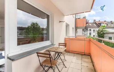 Ein Balkon oder eine Terrasse in der Unterkunft BEGE APARTMENTS Smart Comfort