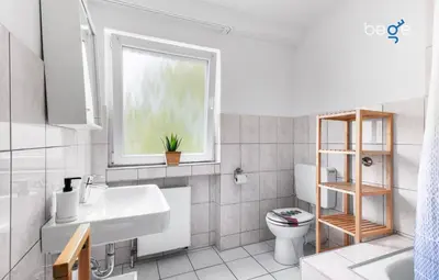 Ein Badezimmer in der Unterkunft BEGE APARTMENTS Smart Comfort