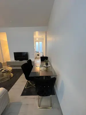 TV/Unterhaltungsangebot in der Unterkunft Modernes City Apartment am Limbecker Platz Essen