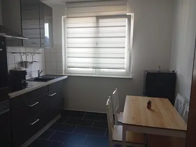 Küche/Küchenzeile in der Unterkunft Ferienwohnung