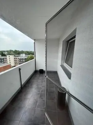 Ein Balkon oder eine Terrasse in der Unterkunft 7 Personen in Herten