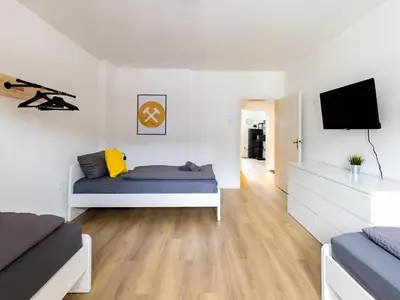 TV/Unterhaltungsangebot in der Unterkunft Nice Apartment Bochum
