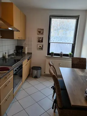 Küche/Küchenzeile in der Unterkunft Übernachten im Herzen des Ruhrpotts