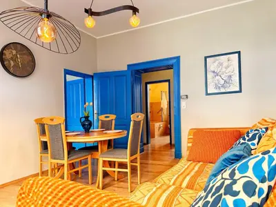 Ein Bett oder Betten in einem Zimmer der Unterkunft Komfort-Apartment Wuppertal mit 3 SZ & gemütliches Wohnzimmer