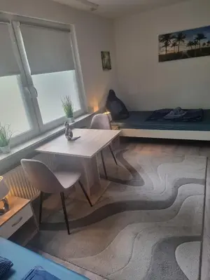 Ein Sitzbereich in der Unterkunft Monteurwohnung in Marl - Kamp 13 - 2OGL