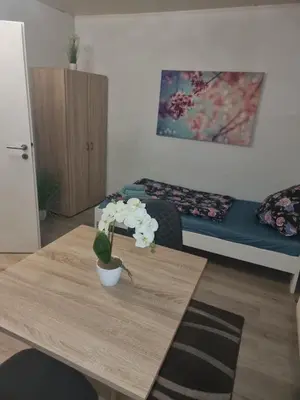 Ein Sitzbereich in der Unterkunft Monteurwohnung in Marl - Kamp 13 - 2OGL