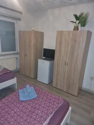 Ein Bett oder Betten in einem Zimmer der Unterkunft Monteurwohnung in Marl - Kamp 13 - 2OGL