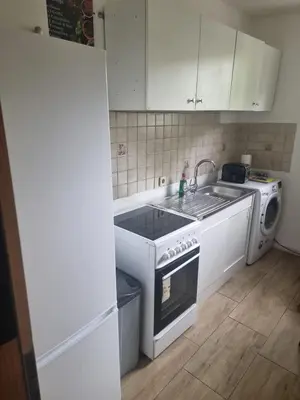 Küche/Küchenzeile in der Unterkunft Monteurwohnung in Marl - Kamp 13 - 2OGL