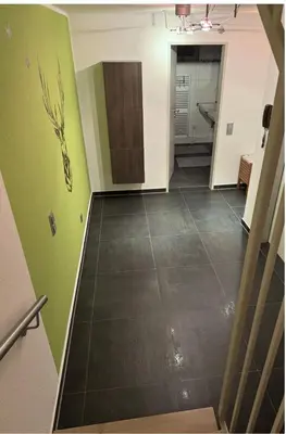 Küche/Küchenzeile in der Unterkunft Herdecke, Zuhause mit Aussicht