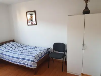 Ein Bett oder Betten in einem Zimmer der Unterkunft Monteurswohnung Langendreer