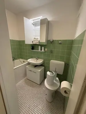 Ein Badezimmer in der Unterkunft Ferienwohnung-Montagewohnunng DO