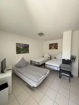 TV/Unterhaltungsangebot in der Unterkunft Ferienwohnung-Montagewohnunng DO