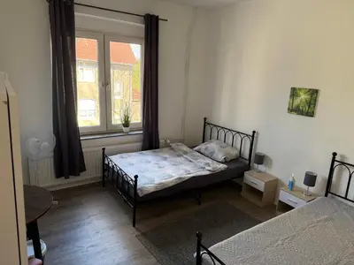 Ein Bett oder Betten in einem Zimmer der Unterkunft Haus Fröhlich