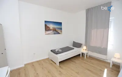 Ein Sitzbereich in der Unterkunft BEGE APARTMENTS WorkBase
