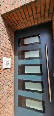 Grundriss der Unterkunft Dimi Living Oberhausen & mit Küche