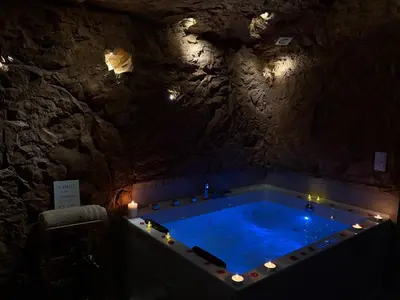 Grundriss der Unterkunft Wellness Paradise mit Whirlpool