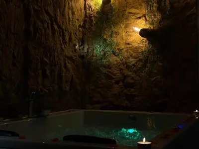 Grundriss der Unterkunft Wellness Paradise mit Whirlpool