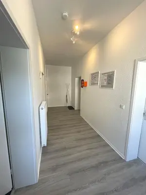 Küche/Küchenzeile in der Unterkunft Gemütliches Apartment Hagen