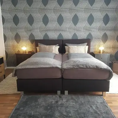 Einführungspreis Gemütliche Auszeit - Designwohnung - 4 Sterne Hotelboxspringbetten - Küche - Familie - Erdgeschoss