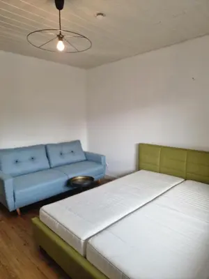 Ein Bett oder Betten in einem Zimmer der Unterkunft Apart Hannover Hemmingen