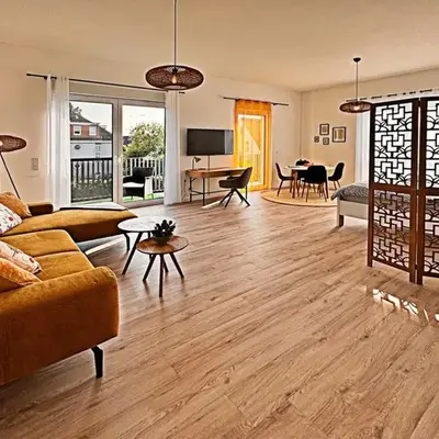 Neues Ruhrtal Apartment 5 mit Klimaanlage und Balkon