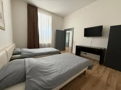 Ein Bett oder Betten in einem Zimmer der Unterkunft Cici Monteurunterkünfte Altena City Wohnung für Handwerker