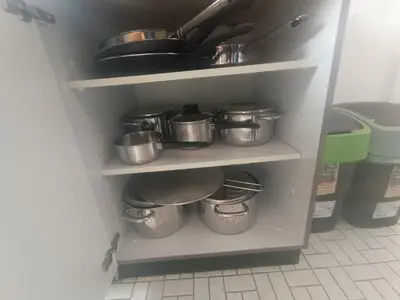 Küche/Küchenzeile in der Unterkunft Mont Apartments
