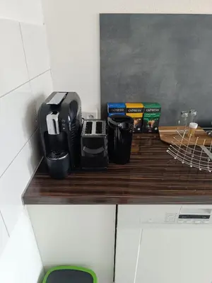 Küche/Küchenzeile in der Unterkunft Mont Apartments
