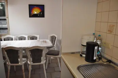 Küche/Küchenzeile in der Unterkunft 4 Zimmer Wohnung Borken Zentrum