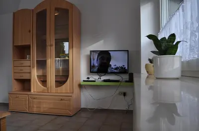 TV/Unterhaltungsangebot in der Unterkunft 4 Zimmer Wohnung Borken Zentrum