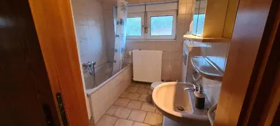 Ein Badezimmer in der Unterkunft 4 Zimmer Wohnung Borken Zentrum