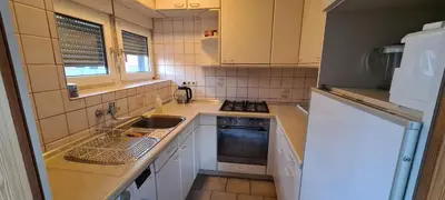 Küche/Küchenzeile in der Unterkunft 4 Zimmer Wohnung Borken Zentrum