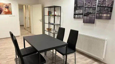 Grundriss der Unterkunft Geräumiges 2-Zimmer Apartment in Messenähe