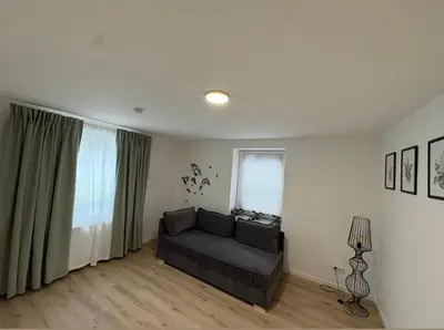 Ein Sitzbereich in der Unterkunft Landhaus Marie