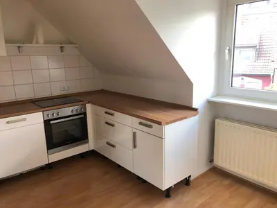 Küche/Küchenzeile in der Unterkunft HagenStay Mittelstadt 1