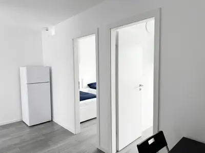 Grundriss der Unterkunft L21-Apartment Dortmund, 2 Zimmer, 4 Betten, Standardisierte Ausstattung, ideal für Reisende, Pendler, Familien